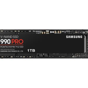 Samsung Ssd Interno 990 Pro 1Tb M.2 Nvme Pcie Gen 4.0 X4 Read/Write 7450/6900 Mb/S