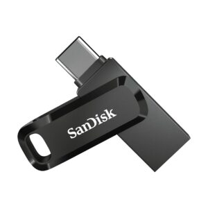 SanDisk Ultra Dual Drive Go unità flash USB 64 GB USB Type-A / USB Type-C 3.2 Gen 1 (3.1 Gen 1) Nero