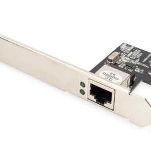 Scheda Di Rete Pci-Express Gigabit Ethernet Digitus Con Staffa Low Profile