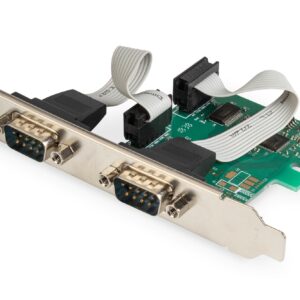 Digitus Scheda Pci Express Con 2Porte Seriali 9 Poli