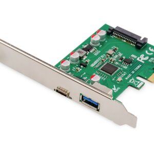 Scheda Pci-Express Usb Type-C. + Usb-A Digitus