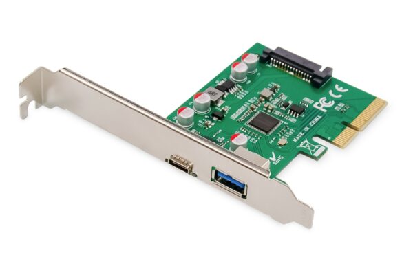 Scheda Pci-Express Usb Type-C. + Usb-A Digitus