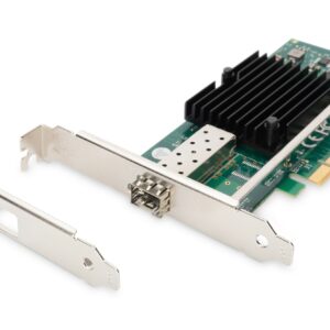 Scheda Rete Pci-Express Porta Singola Sfp 10G Digitus