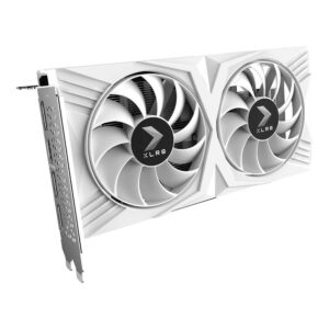 Scheda grafica PNY GeForce RTX 4060 OC XLR8 Verto Ed. Bianca 8 GB GDDR6 doppia ventola - PCIe 4.0, HDMI, DisplayPort