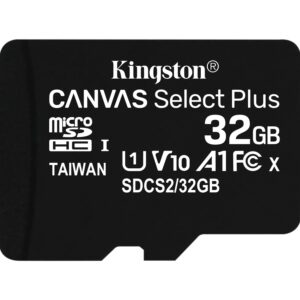 Sd Micro 32Gb Cl10 Uhs-I Con Adatt. 100Mb/S Let.85Mb/S Scrit.Kingston