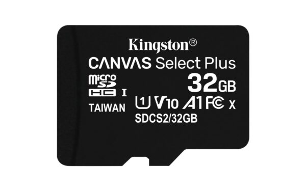 Sd Micro 32Gb Cl10 Uhs-I Con Adatt. 100Mb/S Let.85Mb/S Scrit.Kingston