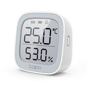 Sensore di temperatura e umidità TP-Link Tapo T315 - Schermo da 2,7 - Monitoraggio accurato in tempo reale - Notifica istantanea - Colore bianco