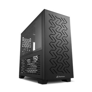 Sharkoon Case Micro-Atx 2Xusb 3.0, Vetro Temperato, 1X80Mm Fan Rear, 2X120Mm Fan Superior, 1X120Mm F