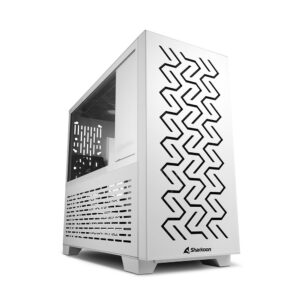 Sharkoon Case Micro-Atx 2Xusb 3.0, Vetro Temperato, 1X80Mm Fan Rear, 2X120Mm Fan Superior, 1X120Mm F