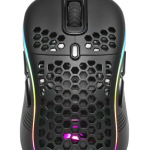 Sharkoon Mouse Gaming Light2-S, 6200 Dpi, Rgb, 6 Tasti Configurabili, Usb, 1.8Mt