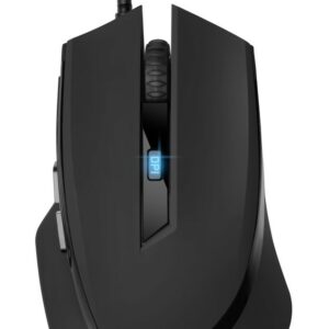 Sharkoon Mouse Gaming Shark-Force2-Bl, 4200 Dpi, Usb, 1.8Mt, Nero