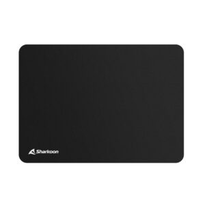 Sharkoon Mousepad Tappetino Gaming 1337 Mat Black V2 L, Lunghezza 35,5Cm