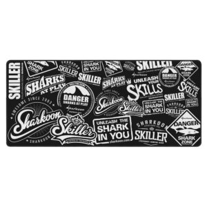 Sharkoon Mousepad Tappetino Gaming 900 X 400 X 2.5 Mm (Incl. Sewing)