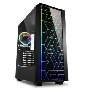 Sharkoon RGB LIT 100 Midi Tower Nero