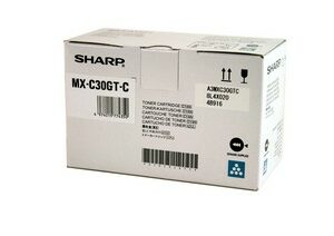 Sharp MXC30GTC cartuccia toner 1 pz Originale Ciano