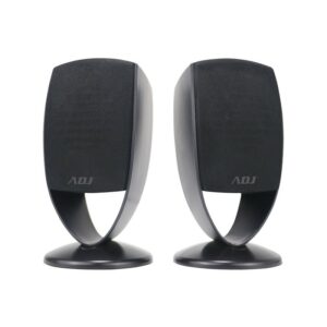 Speaker 2.0 Usb 2*2W Slinky Bk Pc/Smartphone/Tablet Adj