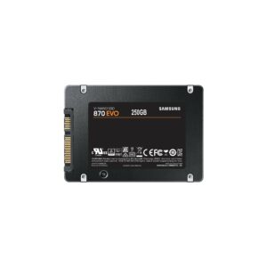 Ssd 2,5 250Gb Sata Iii Evo 870 Samsung 3D