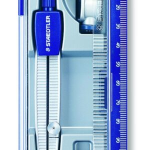 Staedtler 550 60 compasso Blu, Argento 1 pz