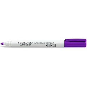 Staedtler Lumocolor 341 Pennarello per lavagna bianca - 1 punta a scalpello - 2 mm circa - Asciugatura rapida - Colore viola