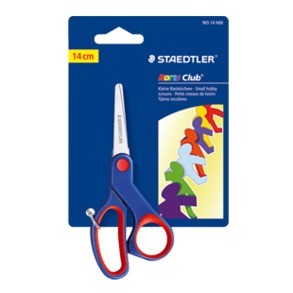 Staedtler Noris Club 965 Forbici per attività manuali Blu, Rosso