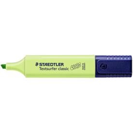 Staedtler Textsurfer Classic 364 Pastel Fluorescent Marker - Punta a scalpello - Linea 1 - 5 mm - Inchiostro a base d acqua - Colore verde lime