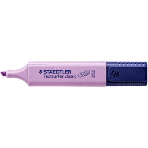 Staedtler Textsurfer Classic 364 Pastel Fluorescent Marker - Punta a scalpello - Linea tra 1 - 5 mm - Inchiostro a base d acqua - Colore lavanda