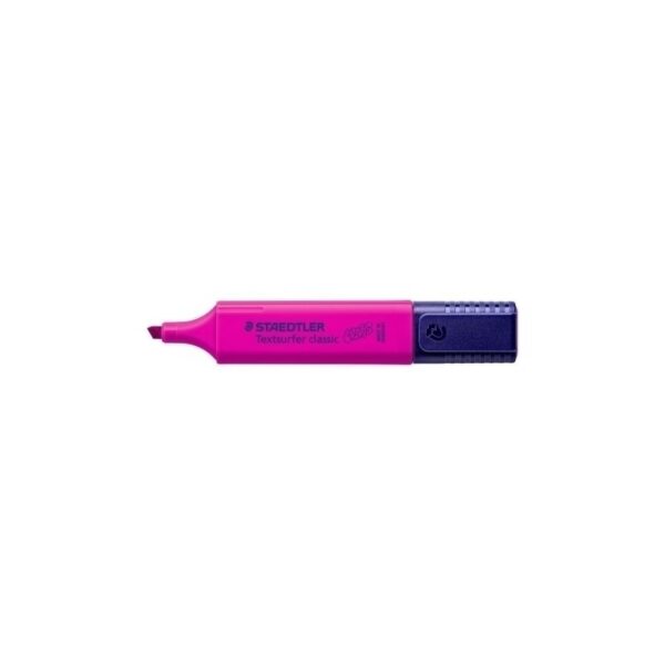 Staedtler Textsurfer Classic 364 Pennarello fluorescente - 1 punta a scalpello - 5 mm circa - Asciugatura rapida - Colore magenta