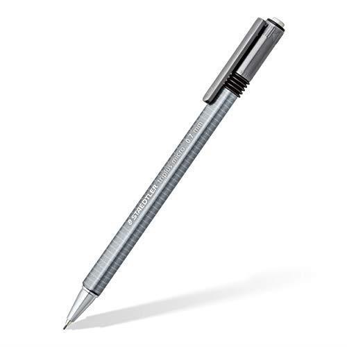 Staedtler Triplus Micro 774 Portamine - Lunghezza 0,7 mm - Punta retrattile - Design ergonomico - Colore grigio