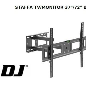 Staffa Tv/Monitor 37/72 Bk New Max 50Kg Max Vesa 600*400 Snodo180?