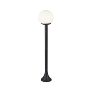 Stand Lamp 1*E27 Matt Black Opal Plastic C Ball