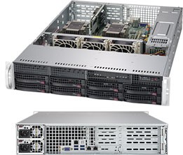 Supermicro SuperServer 6029P-WTR Intel® C621 LGA 3647 (Socket P) Armadio (2U) Nero