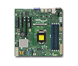 Supermicro X11SSM Intel® C236 LGA 1151 (Presa H4) micro ATX