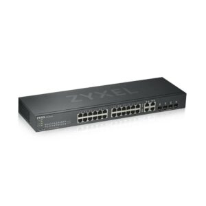 Zyxel Switch Managed Nebulaflex 24 Porte Gigabit + 4 Porte Dual Gigabit, Ipv6, Vlan, Qos, Igmp, Desi