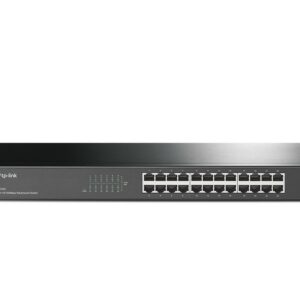 TP-Link TL-SF1024 Non gestito Fast Ethernet (10/100) 1U Nero