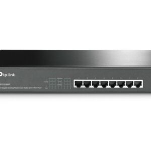 TP-Link TL-SG1008MP Non gestito Gigabit Ethernet (10/100/1000) Supporto Power over Ethernet (PoE) 1U Nero