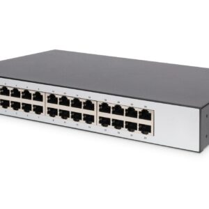 Switch Di Rete 24 Porte Rj45 10/100