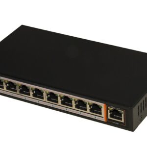 Switch Di Rete 8 Porte Poe + 1 Porta Uplink 10/100