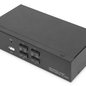 Switch Kvm 4 Porte 4K, 1 Schermo Hdmi<Sup>®</Sup> Usb