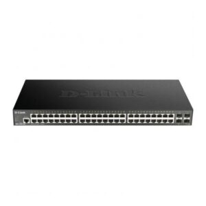 Switch semigestibile D-Link 48 porte Gigabit + 4 porte 10G SFP