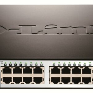 Switch semigestito D-Link 24 porte Gigabit PoE 193 W + 4 porte combinate Gigabit