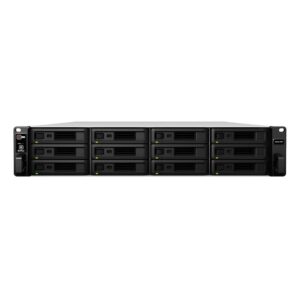 Synology Nas Expansion Unit 12Bay 2.5"/3.5" Ssd/Hdd Sata. Supportata: Rs4017Xs+/Rs3618Xs/Rs3617Xs+/Rs3617Rpxs/Rs3617Xs/Rs2818Rp+/Rs2418Rp+/Rs2418+/Rs1619Xs+