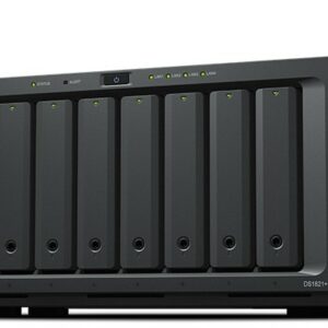 Synology Nas Tower 8Bay 2.5"/3.5" Ssd/Hdd Sata, Amd Ryzen V1500B 4Core 2.2Ghz, 4Gb Sodimm Ddr4 Ecc (