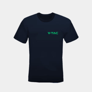 T-Shirt V-TAC Blu Marino Taglia L