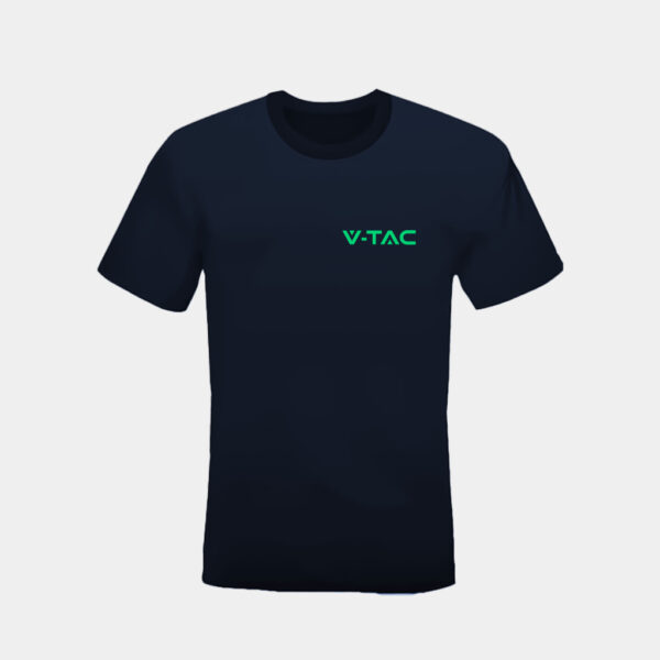 T-Shirt V-TAC Blu Marino Taglia S