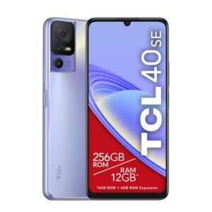 TCL 40 SE 17,1 cm (6.75) Doppia SIM Android 13 4G USB tipo-C 6 GB 256 GB 5010 mAh Viola