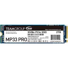 TEAM GROUP ELITE SOLID STATE DRIVE SSD 2 TB MP33 PRO M.2 NVMe PCIe 3.0 TM8FPD002T0C101