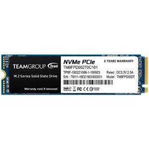 TEAM GROUP ELITE SOLID STATE DRIVE SSD 512 GB MP33 PRO M.2 NVMe PCIe 3.0 TM8FPD512G0C101