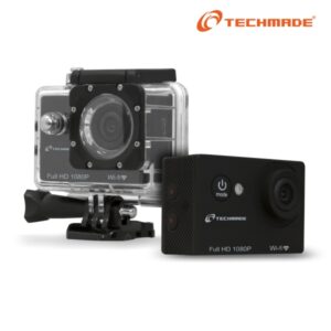 TECHMADE ACTION CAMERA WATERPROOF 30 MT FULL HD 1080p PER SPORT ESTREMI TM-JS108