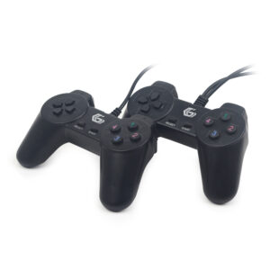 TECHMADE GAMEPAD DOPPIA VIBRAZIONE USB NERO JPD-UB2-01