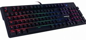 TECNO TASTIERA MULTIMEDIALE GAMING RGB USB TC-PG541